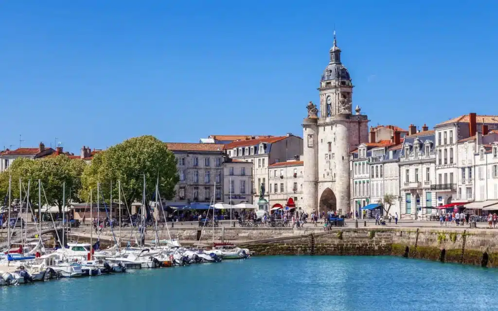 Vue du port de La Rochelle